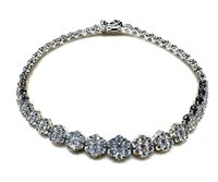 Pulsera Mujer Tennis in Oro blanco Diamante TENNIS SCA I.SETT D 3.25 G/VVS